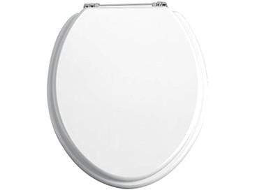 HB - Toilet Seat White / Chrome (2)