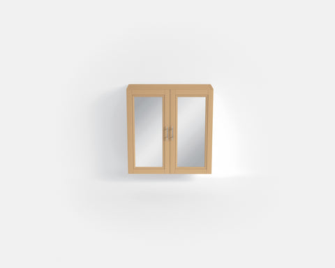 HB - Mirrored Cupboard Double Light